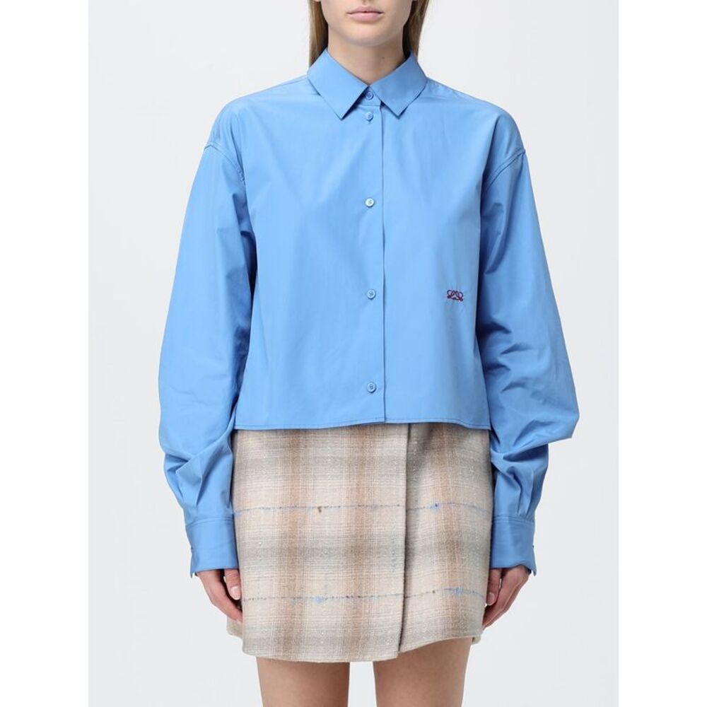 Loewe Shirt Woman Gnawed Blue